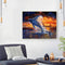 Whale Jumping out Water Oil Paint By Numbers Kit DIY Acrylic Painting Art