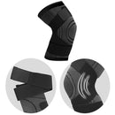Breathable Sports Compression Knee Strap Elastic Knee Protective Pad (2XL) Newly