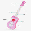 Children Pink Ukulele Toddler Kids Educational Learning Toys Musical Instrument