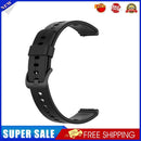 Silicone Strap for Huawei Watch Fit Mini Smartwatch Sports Bracelet (Black)