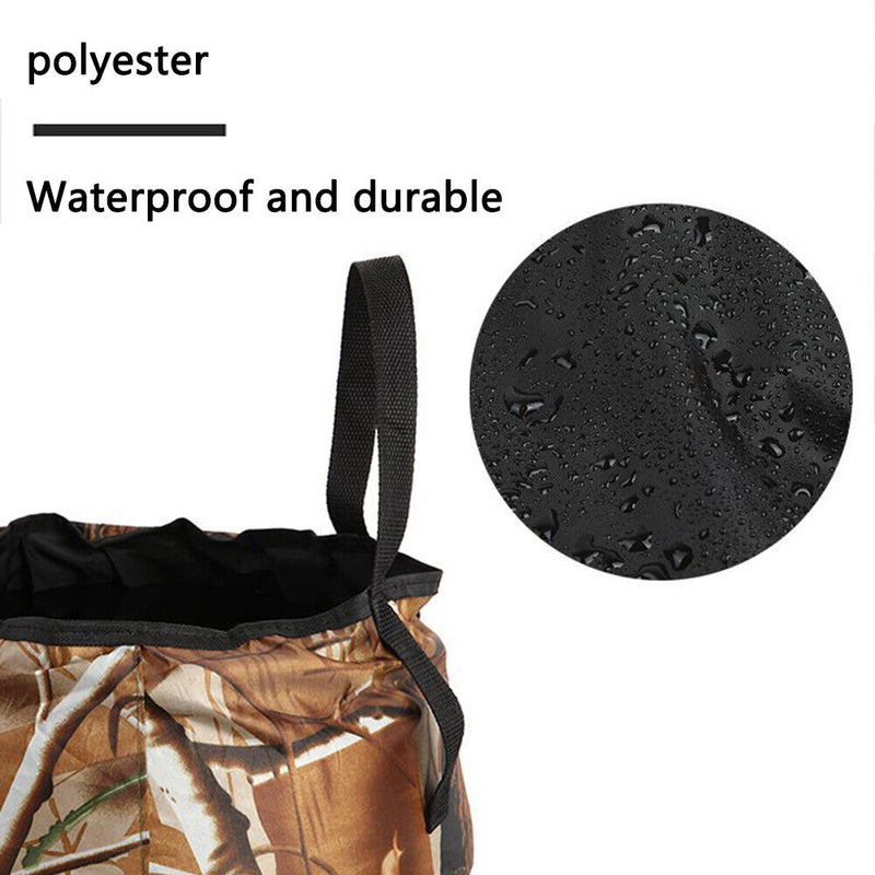 Foldable Wash Basin Foot Washbasin Outdoor Camping Travel Fishing Water Bucke