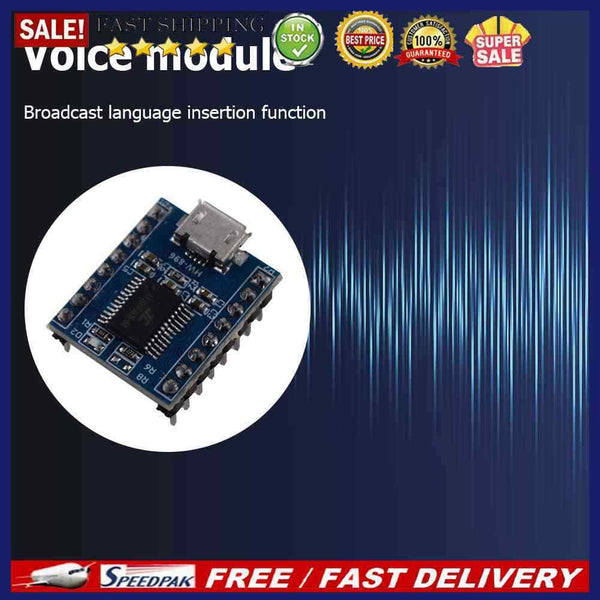 JQ6500 Voice Module MCU Serial Port One-to-one 5-way Control Broadcast Board