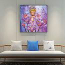 Diamond Painting Cartoon Girl Partial Special Drill Rhinestone Kit (EP003) Newly