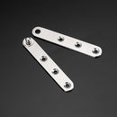 Stainless Steel Doors Hinges Rotating Concealed Upper Lower Hinge (100mm)