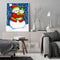 Snowman Oil Paint by Numbers Hand Painted Frameless Picture Home Wall Ornament