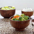 Jujube Wooden Bowl Chinese Rice Bowls Kids Lunch Box Baby Feeding Containers