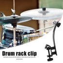 Holder for Show Studio Shockproof Drum Rim Mic Clamp Bracket Clip Microphone