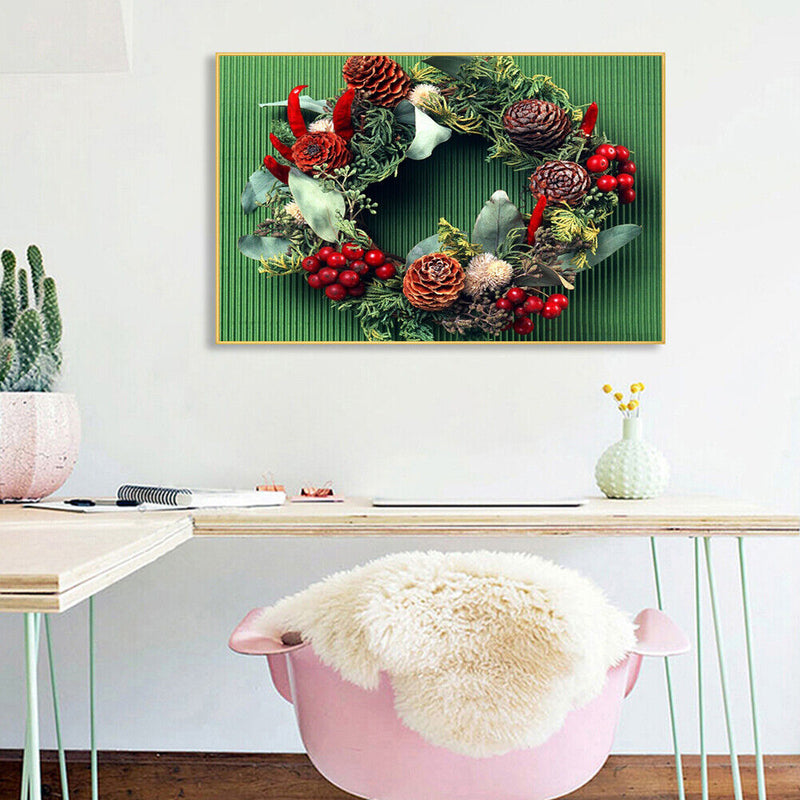 Christmas decorations 50x40cm Oil Paint By Numbers Picture DIY