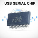 1x Ftdi Ft232rl Ft232 Usb To Serial Uart Ssop-28 IC: