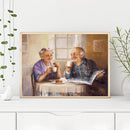 Afternoon Tea Oil Painting By Numbers Kit DIY Frameless Picture Art Craft Newly