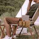 Outdoor Camping Kermit Chair Armrest Hanging Bag Fishing Hiking Storage Bag