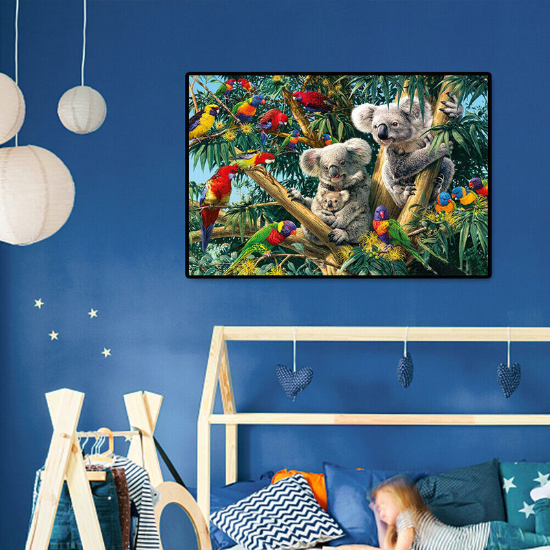 Koalas on Trees 5D DIY Diamond Painting Kits Full Square Drill Wall Decor Crafts