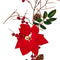 Decoration Wedding Decor Eucalyptus Leaf Vines Pine Cone Red Fruit Pine Needle