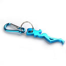 Multifunctional Aluminum Alloy Bottle Opener Beauty Cartoon Keychains