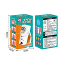 Electric Rope Launcher Cute Animal Funny Dancing Pets Cat Thruster (White) Newly