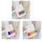 Women Gummy Headwear Jelly Bear Hairpin Colorful Hair Clip Candy Color Barrette