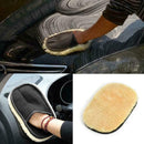 Super Soft Lambswool Car Wash Mitt Deep Pile Cleaning-Glove C4B5 hot. R8Y5
