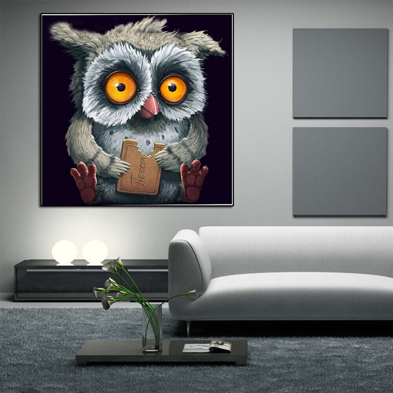 Cartoon Animal DIY Diamond Painting Cross Stitch Kit Needlework Home Decor