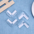 4pcs Kids Baby Safety Transparent Protector Cover Table Corner Guards Newly