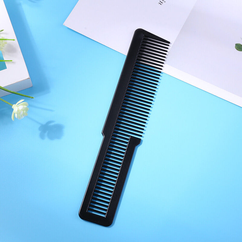 Hairdressing Carbon Fiber Anti-static Comb Wide Tooth Haircut Hair Trimmer Co