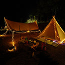 LED String Light Camping Tent Outdoor Bulb Waterproof Party Yard Decor (A) Newly
