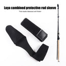 2pcs/set Fishing Rod Fastener Belt Fishing Rod Tie Tip Pole Protector Case Co