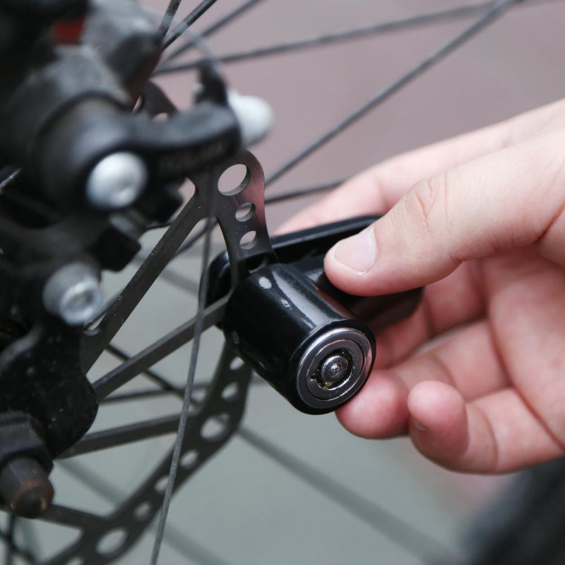 Anti-theft Disk Disc Brake Rotor SafetyLock for Scooter Motorcycle (Black) Newly