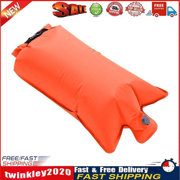 Outdoor Inflatable Mattress Bag Ultralight Camp Hiking Air Pouch (Orange) Newly