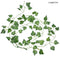 6.56ft Ivy Leaf Garland Green Plant Plastic Vine Foliage Decorations Y5Z2