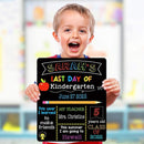 First & Last Day of School Chalkboard Sign - 10" x 12" inches~