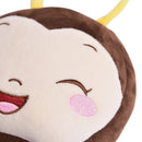 Cute Baby Head Protection Pad Toddler Anti-Fall Headrest Pillow (S Bee) Newly