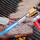 Portable Cassette Butane Gas Flamethrower Adjustable Barbecue Flame Torch