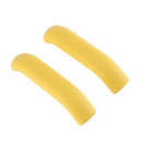 2pcs Brake Handle Lever Covers Scooter Antiskid Handle Protector (Yellow) Newly