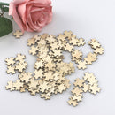 Creative Wood Chips DIY Handmade Cutout Craft Slices for Wedding Home Hang Decor