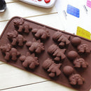 Candy Handmade Dinosaurs Mould Cake Making Ice Tray Silicone Chocolate Mold