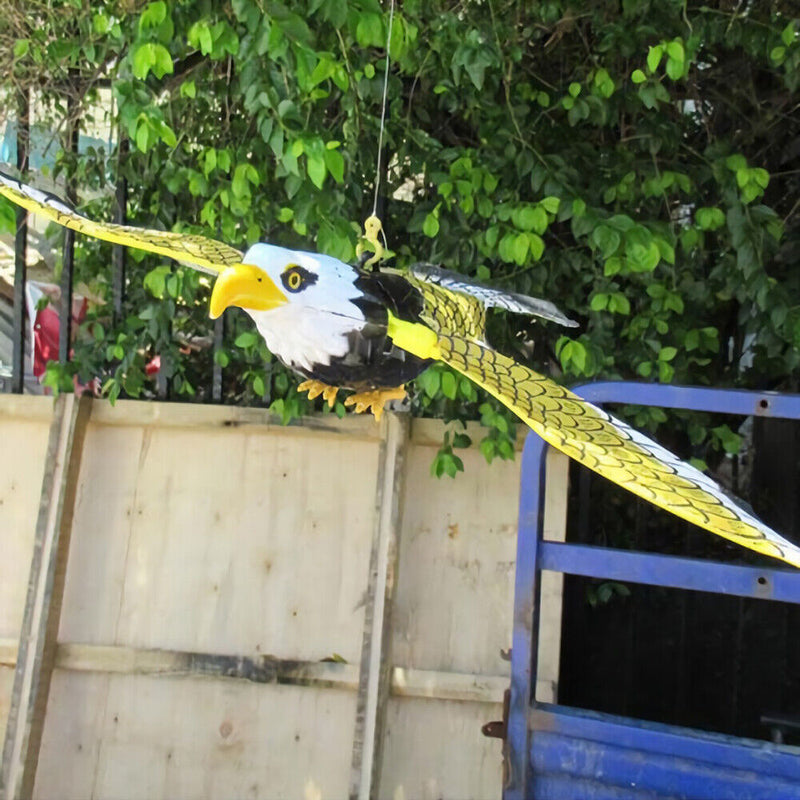 Electric Luminous Portable Hanging Eagle Creative Flying Bird Music Repellent
