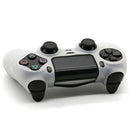 Non-slip Silicone Case Grip Cover for PS4 PS4 PRO Game Controller (White) Newly