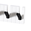 Piano Wall Hanger Hook Bathroom Punch-free Key Bag Storage Rack (Black) Newly
