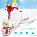 4pcs Snowman Kids Outdoor Sports Snow Ball Mold Toys Winter Snowball Maker