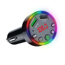 Fast Charger Dual USB Transmitter Compatible 5.0 FM Modulator Car Bluetooth