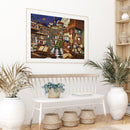 Cozy Study Room Canvas Paint By Numbers Oil Hand Painted Kit Home Wall Art