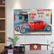Painting By Numbers Kit Hand Painted DIY Car Artwork Canvas Oil Picture Craft