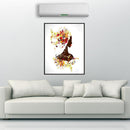 Flower Fairy 5D Diamond DIY Painting Kit Home Decor Craft 30 X 30cm(A)