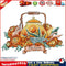 Partial Embroidery Teapot Stamped Canvas 14CT DIY Cross Stitch Kits (J531) Newly