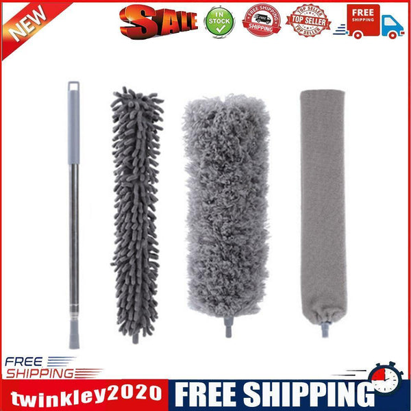 Cleaning Duster Telescopic Cleaner Dusting Microfiber Dust Catcher Tool Set