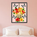 5D Diamond Painting DIY Light Butterfly Full Round Drill Crafts Home Decor Gi
