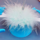 Fish Shaped Cat Feather Teaser Food Leakage Cat Funny Toys Slow Feeding Cat