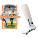 2pcs Professional Anti Brief Football Soccer Sock Round Silicone Suction Cup Sock