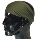 Cycling Running Men Sports Headband Elastic Fitness Headband Pure Color