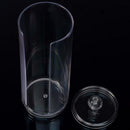 Round Container Memory Case Constitution Wattepad Box Organizer Remover Pap